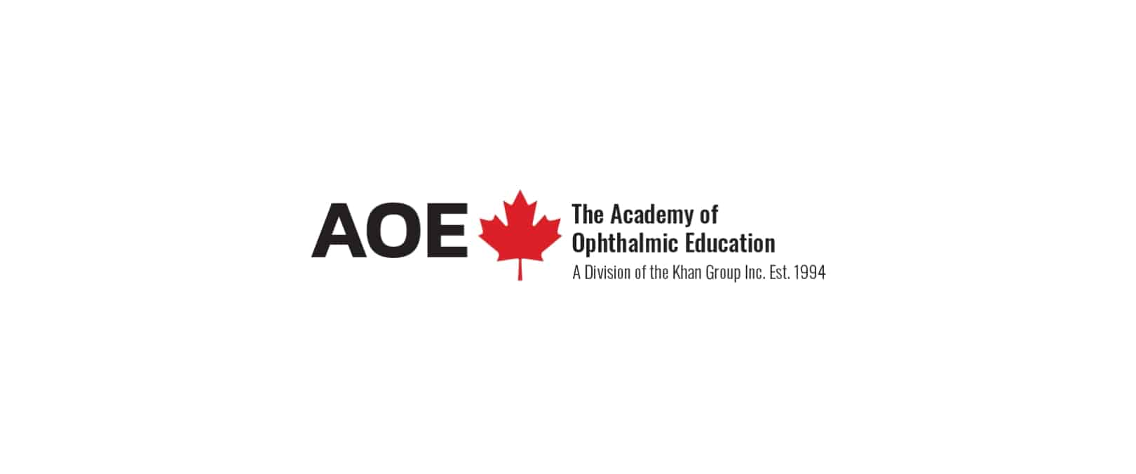 AOE Academy of Ophthalmic Education logo 2025