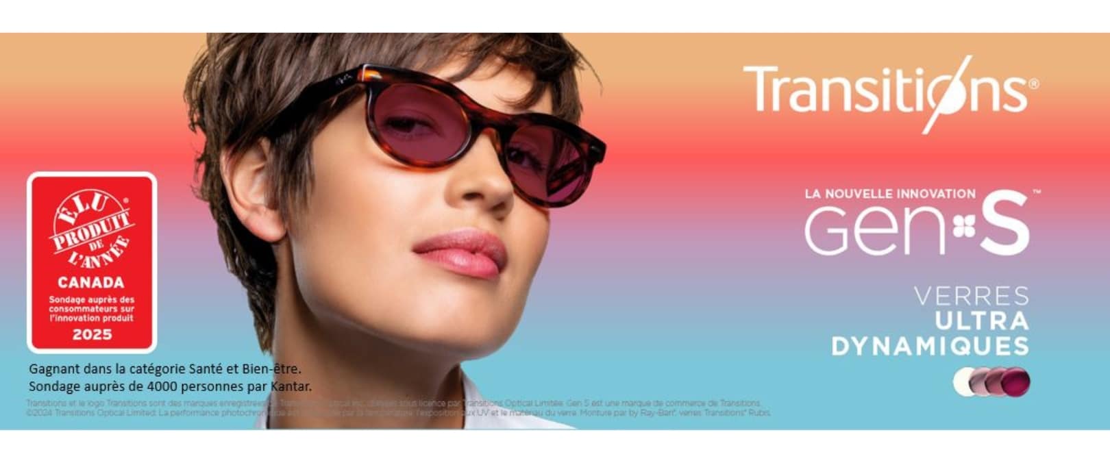 Transitions GEN-S Product of the Year FR