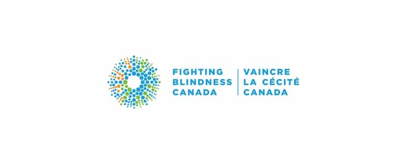 Fighting blindness Canada logo
