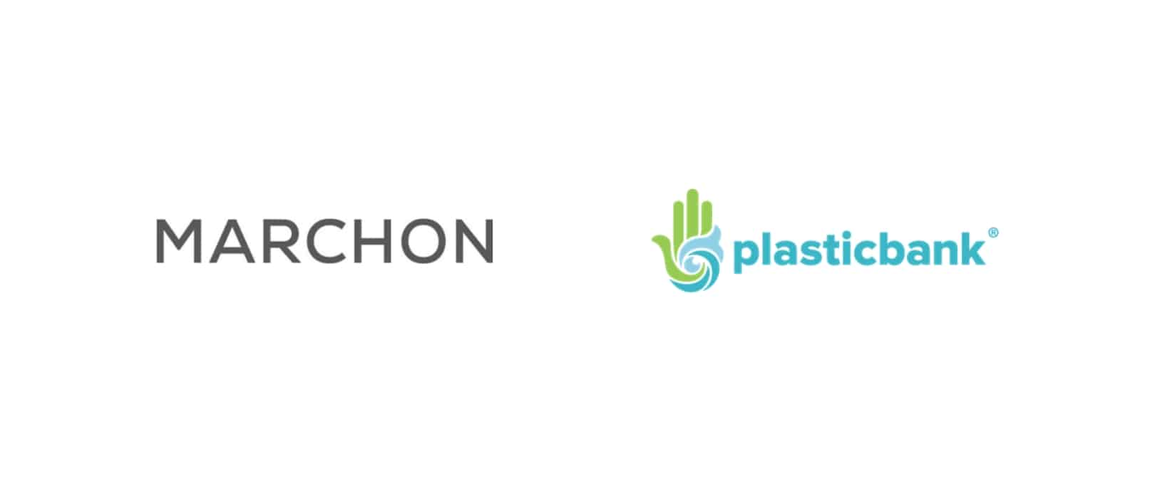 Marchon Plastic Bank logos 2025