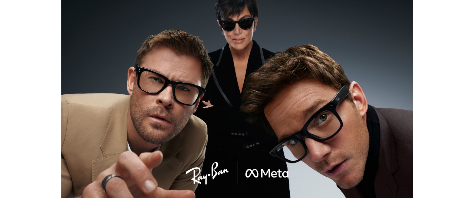 Ray-Ban TRIO_Chris Hemsworth_Kris Jenner_Pratt